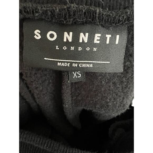 Sonneti London Sweatpants Joggers Men’s Size XS Black Drawstring Athletic Casual - Picture 3 of 3